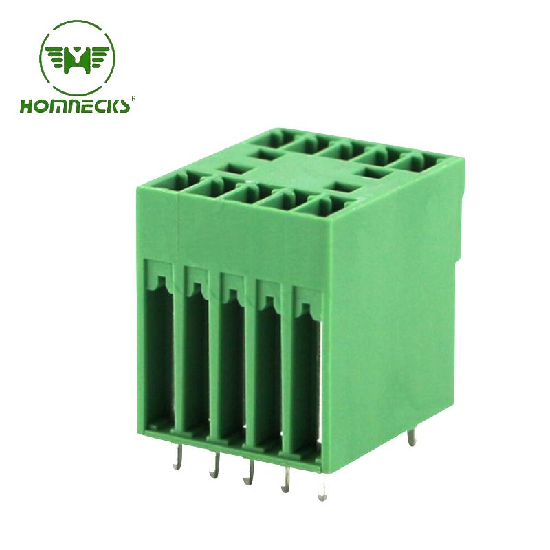 Bloque de terminales PCB enchufable de 2,5 mm con conexión de cable segura